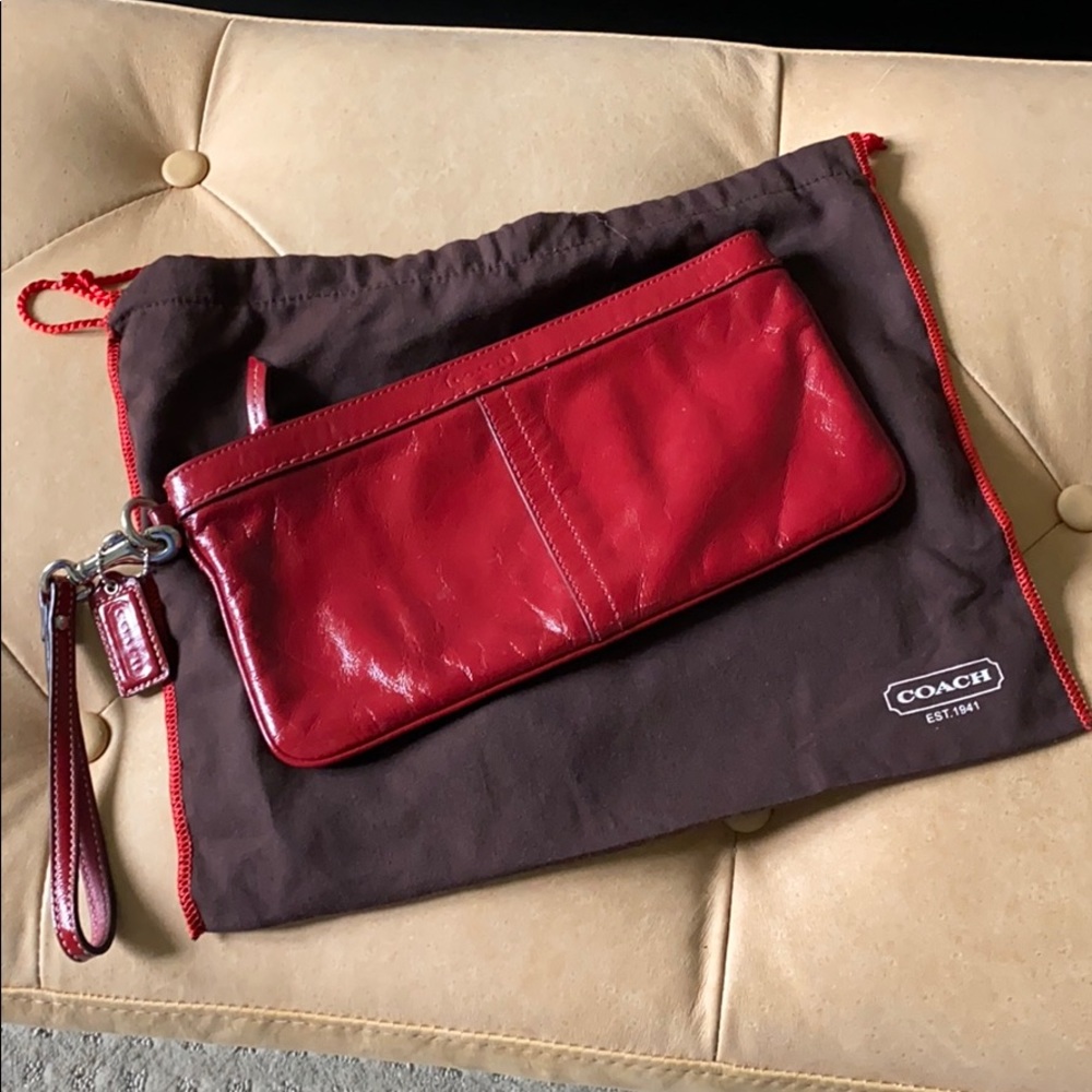 Authentic Coach wristlet